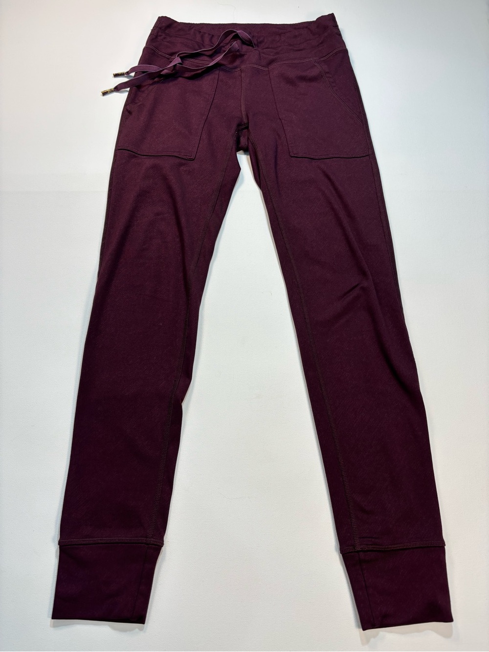 aerie Women's Jogger Pants in Deep Burgundy